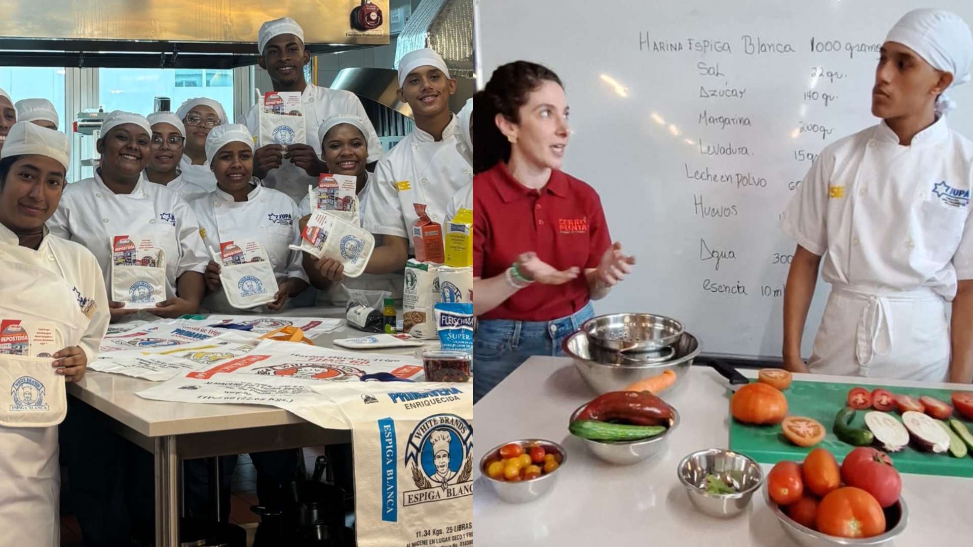 Estudiantes de Artes Culinarias Participan en Talleres con Cerro Punta y Harinas del Istmo